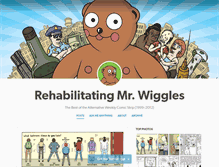 Tablet Screenshot of mrwiggleslovesyou.com